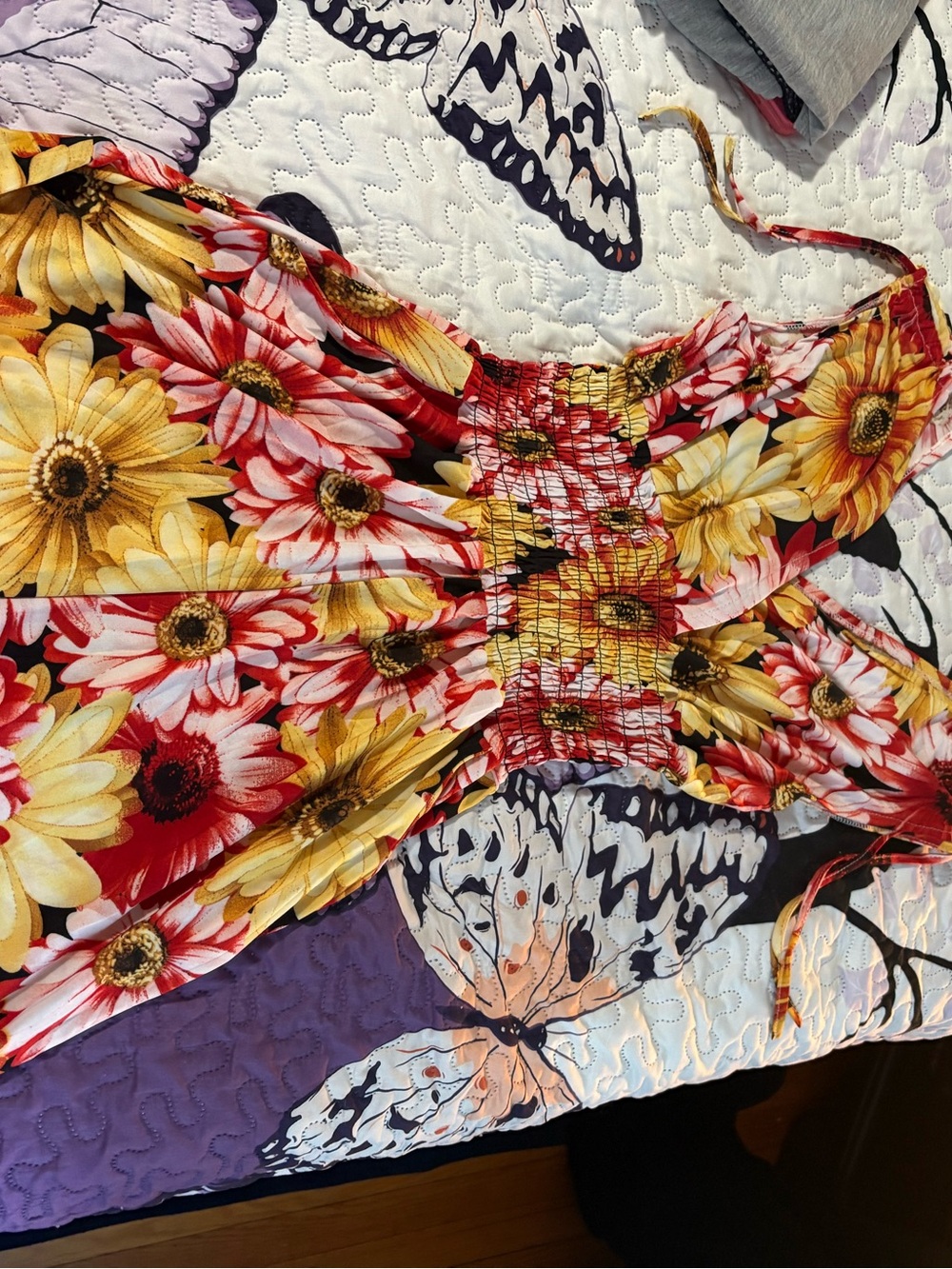 Women’s Floral Sunflower Romper